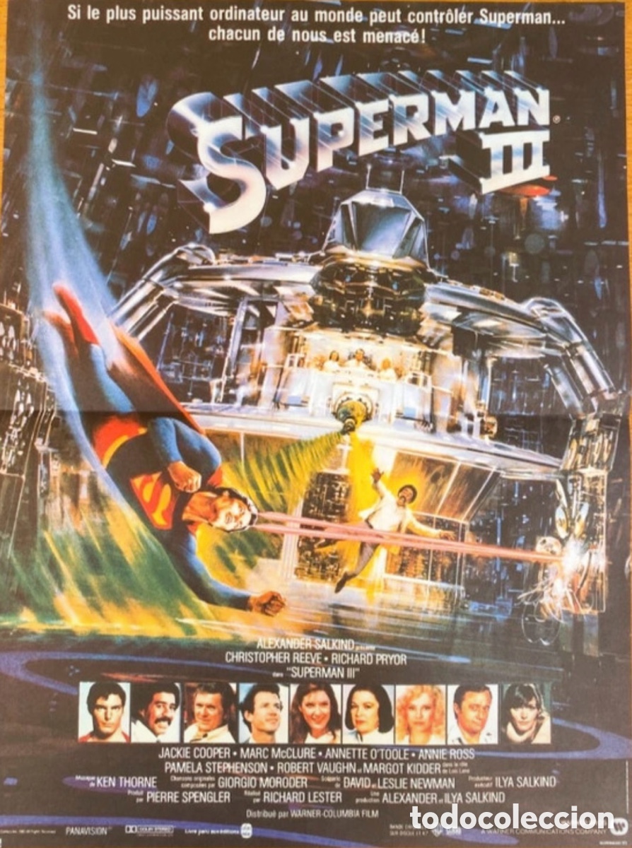 Kino: CARTEL DE CINE. SUPERMAN III