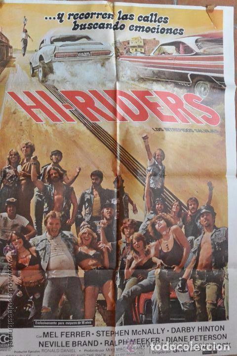 Kino: Cartel poster cine HI-RIDER