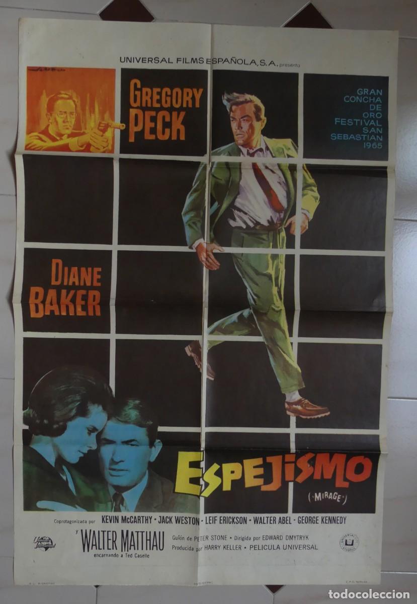 Cine: CARTEL ORIGINAL DEL FILM : ESPEJISMO( 1965 )( PAGO POR BIZUM - PEDIDO MINIMO 45 EUROS )