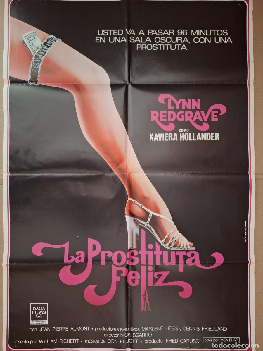 Cine: CARTEL CINE PELICULA LA PROSTITUTA FELIZ LYNN REDGRAVE A&Ntilde;O 1977 A 335