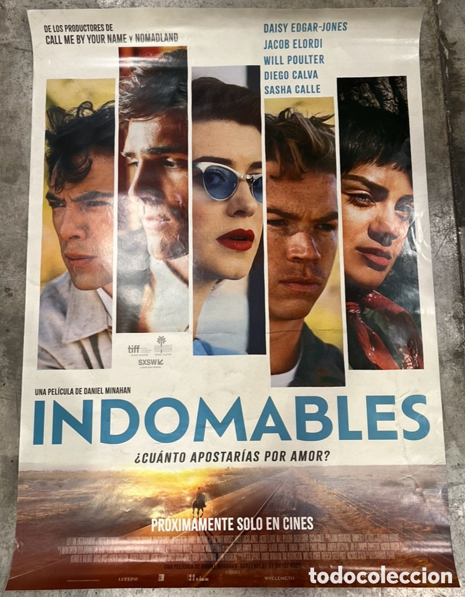Cine: Cartel de Pel&iacute;cula. &ldquo;Indomables&rdquo;. Daniel Minahan. 2024.