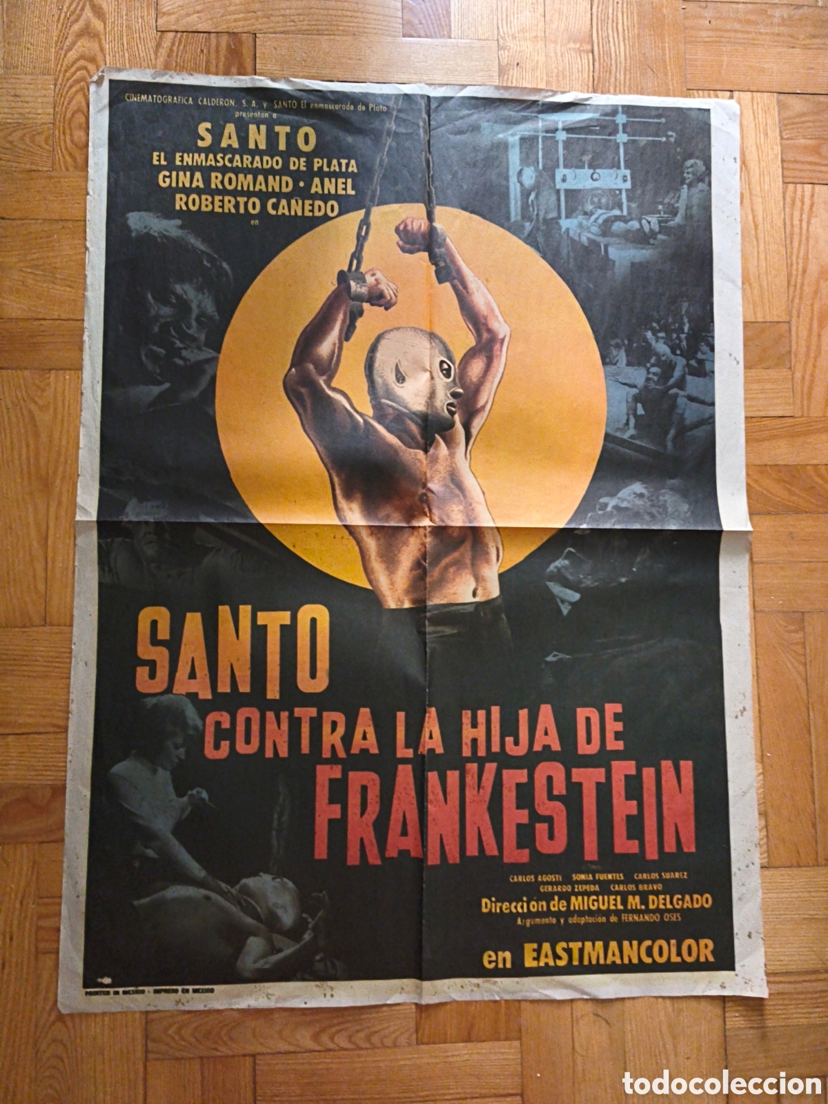 Cinema: Poster Santo contra la hija de Frankenstein