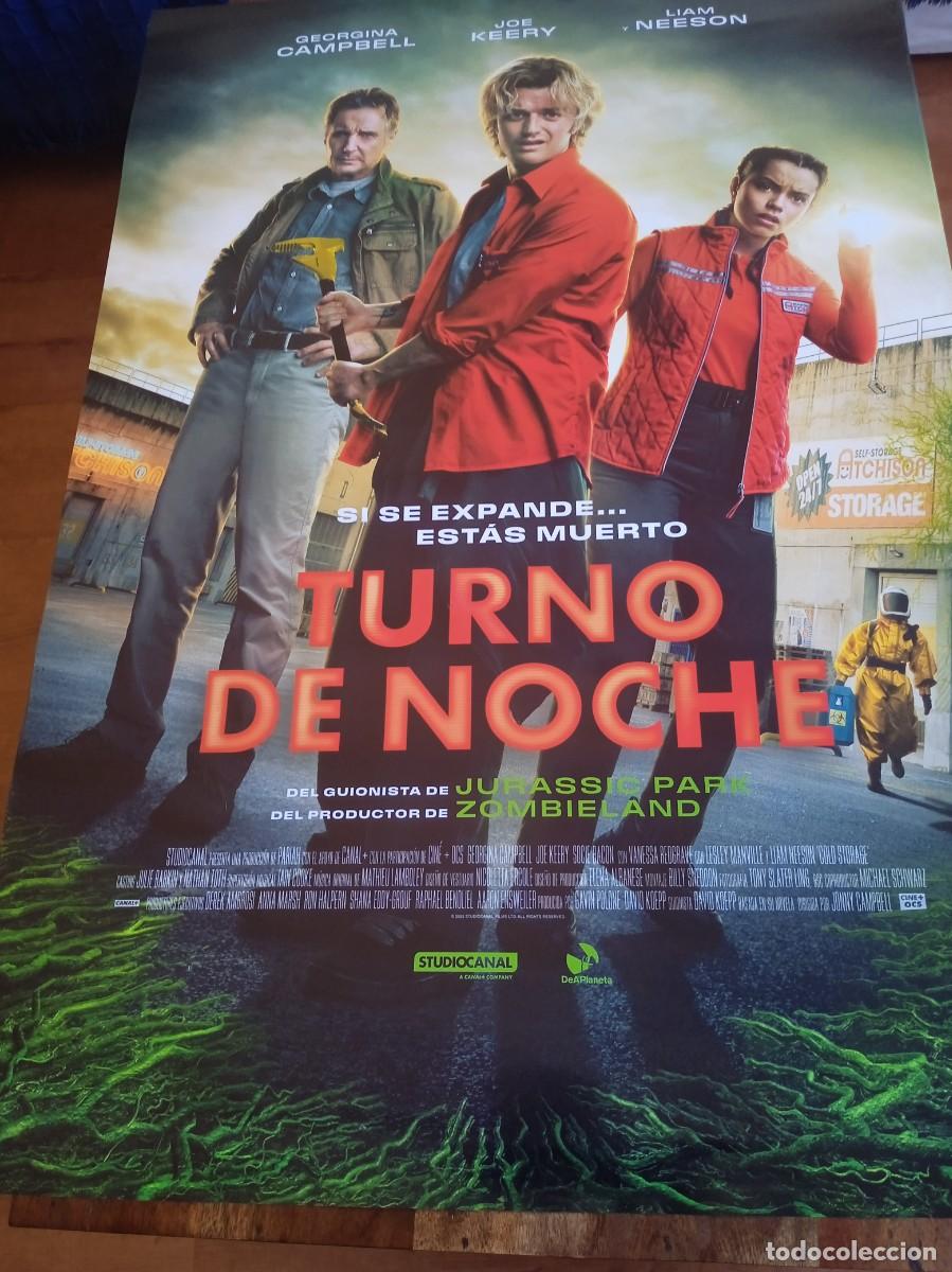 Cinema: Turno de noche - Joe Keery, Georgina Campbell, Liam Neeson - Poster original DeaPlaneta 2026