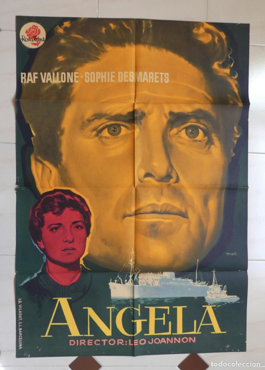 Cine: CARTEL ORIGINAL DEL FILM : ANGELA ( MAC )( PAGO POR BIZUM - PEDIDO MINIMO 45 EUROS)