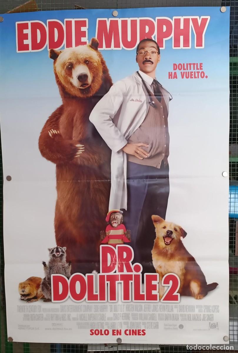 Cine: Cartel Original de Cine &rdquo;Dr. Dolittle 2&rdquo; (2001) - Eddie Murphy - 68x96 cm