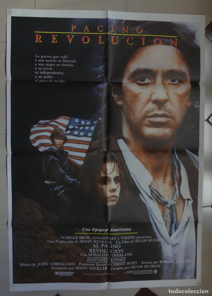 Cine: CARTEL ORIGINAL DEL FILM . REVOLUCION )( PAGO POR BIZUM- PEDIDO MINIMO 45 EUROS )