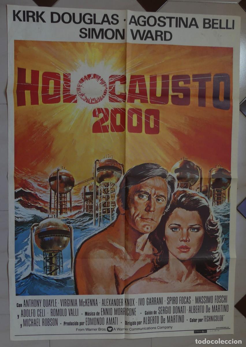 Cine: CARTEL ORIGINAL DEL FILM : HOLOCAUSTO 2000 ( 1980 )( PAGO POR BIZUM- PEDIDO MINIMO 45 EUROS )