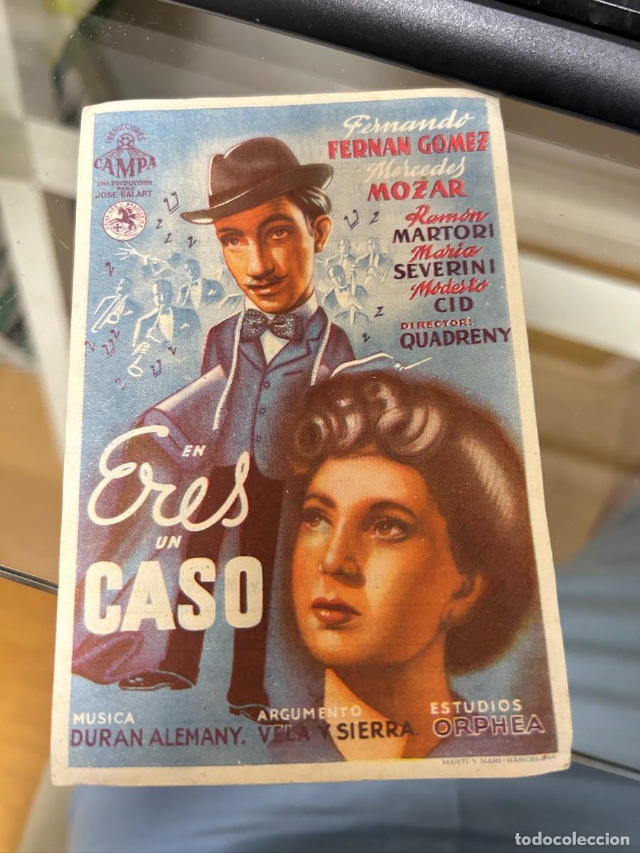 Cine: &ordm;621 eres un caso fernando fernan gomez teatro principal inca con publicidad buen estado