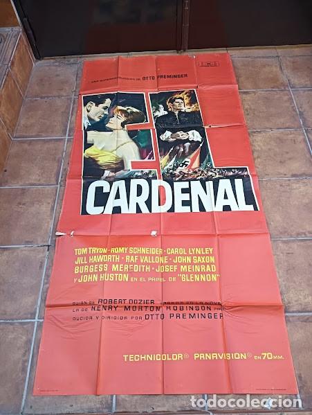 Cinema: SMP 2780 EL CARDENAL ROMY SCHNEIDER OTTO PREMINGER MAC POSTER ORIGINAL 3 hojas 100X205 ESTRENO