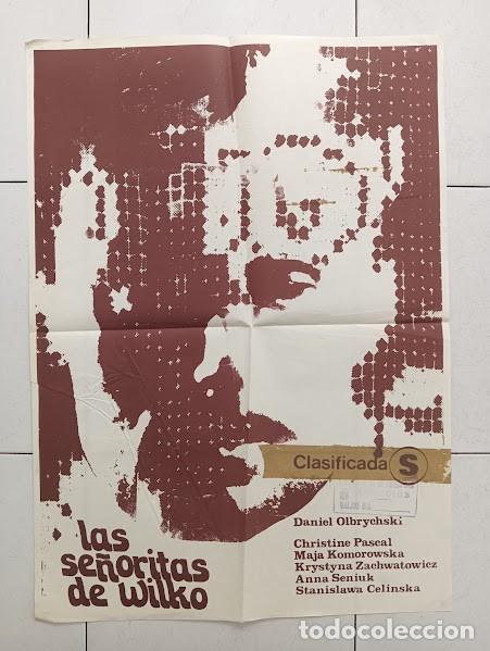 Kino: SMP 2786 LAS SE&Ntilde;ORITAS DE WILKO ANDRZEJ WAJDA CINE POLACO POSTER ORIGINAL 70X100 ESTRENO