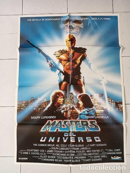 Kino: SMP 2792 MASTERS DEL UNIVERSO DOLPH LUNDGREN POSTER ORIGINAL 70X100 ESTRENO raro