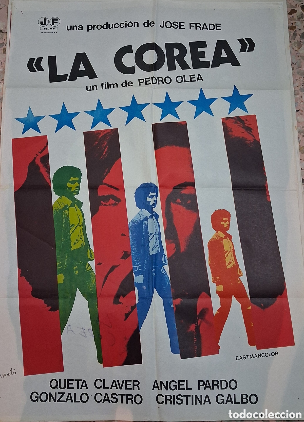 Cine: Cartel de cine de los a&ntilde;os 80