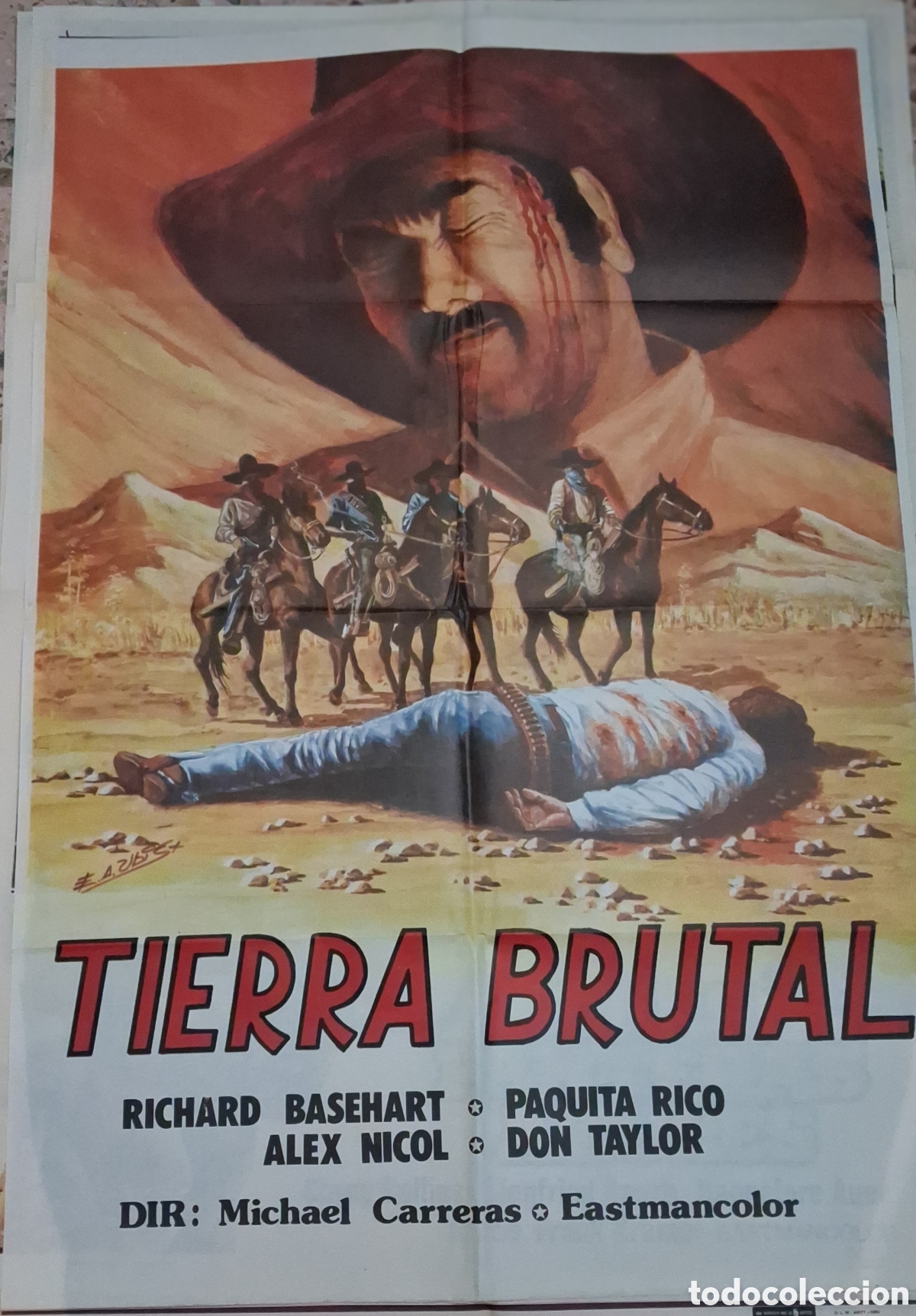 Cine: Cartel de cine de los a&ntilde;os 80