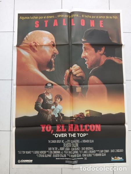 Cine: SMP 2806 YO EL HALCON SYLVESTER STALLONE POSTER ORIGINAL 70X100 ESTRENO B