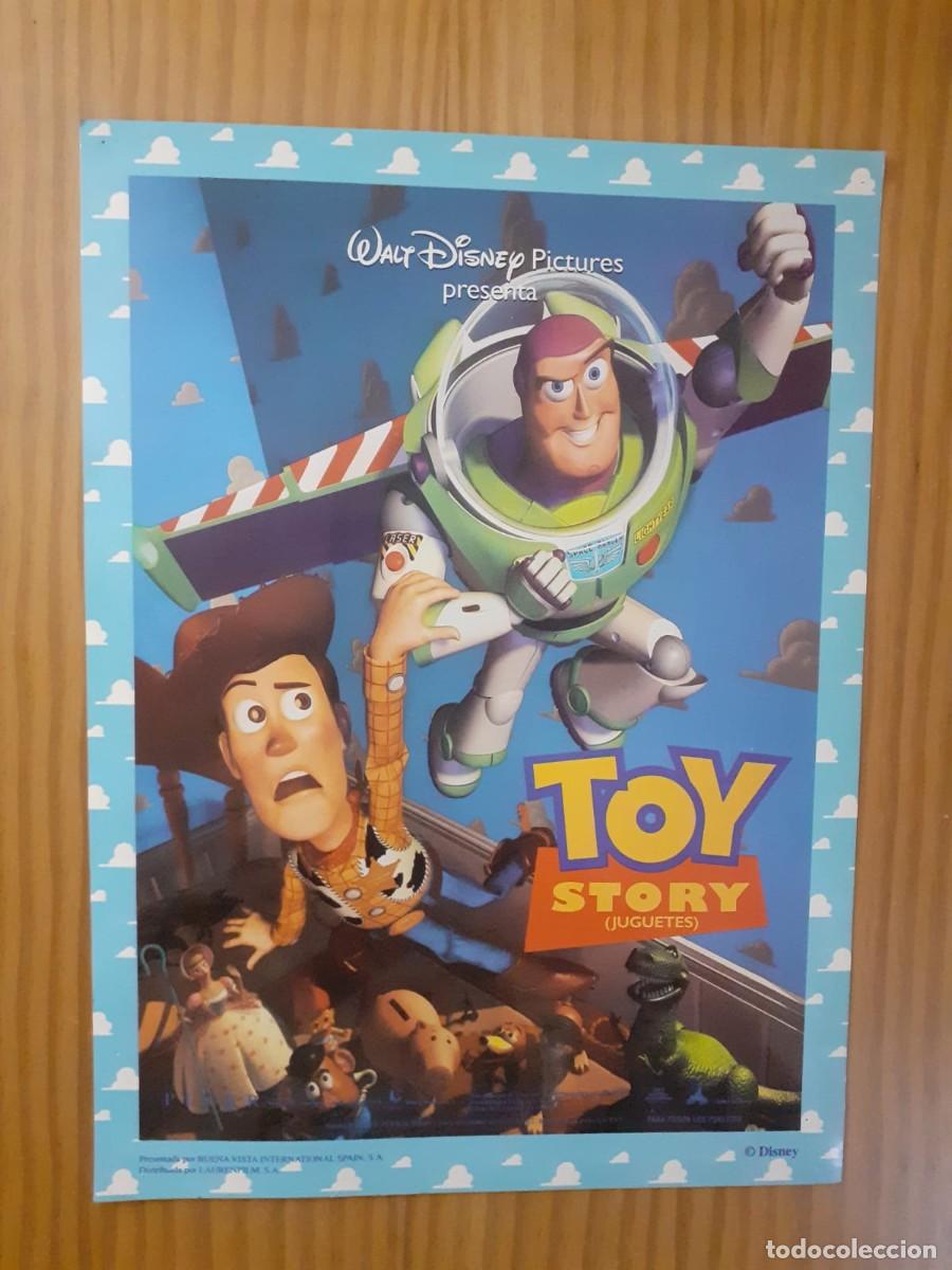 Cine: MINI CARTEL ORIGINAL CINE TAQUILLA TOY STORY (1995) DISNEY PIXAR NUBES LAURENFILM