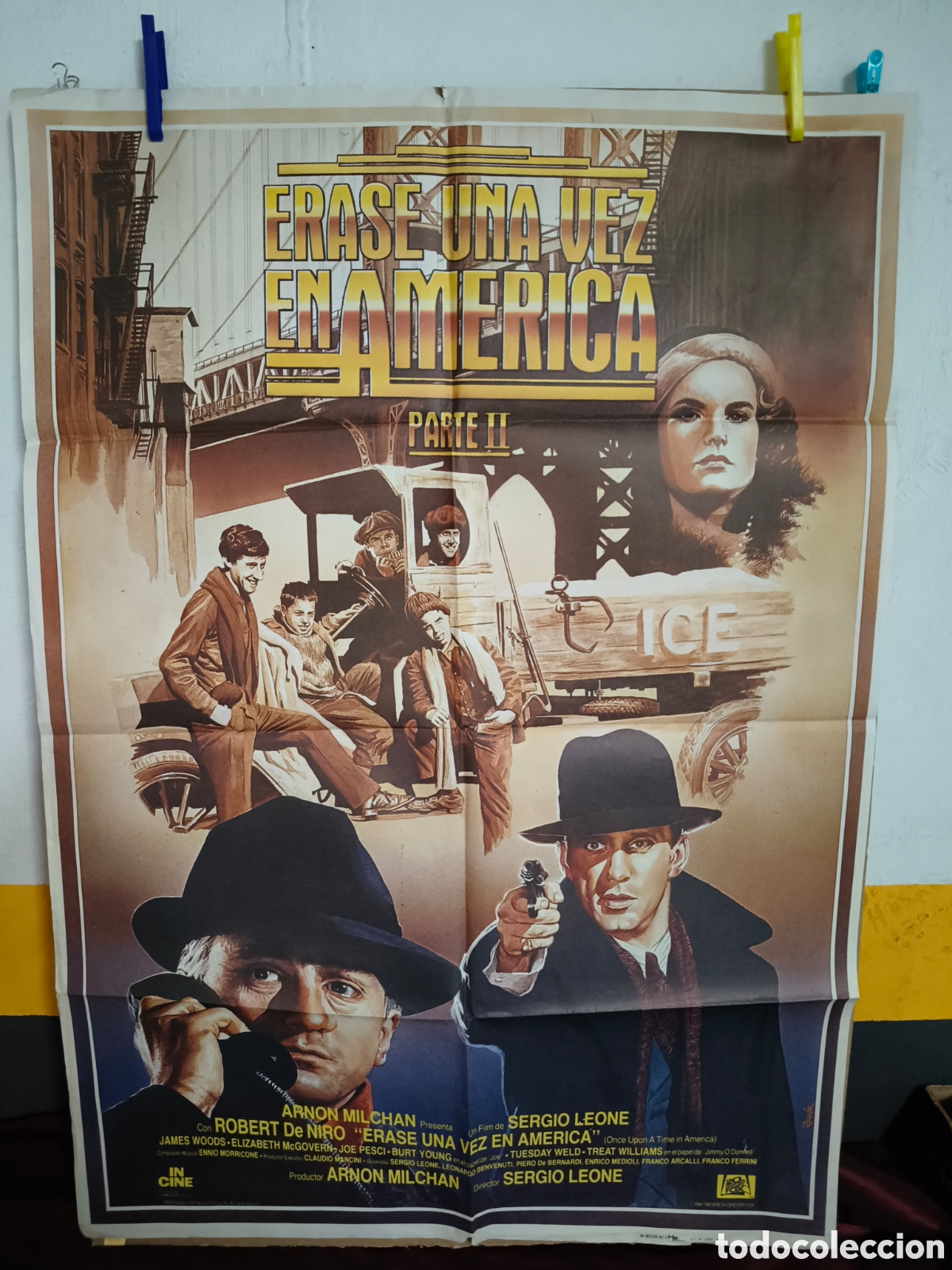 Cine: POSTER DE CINE ERASE UNA VEZ AMERICA PARTE II