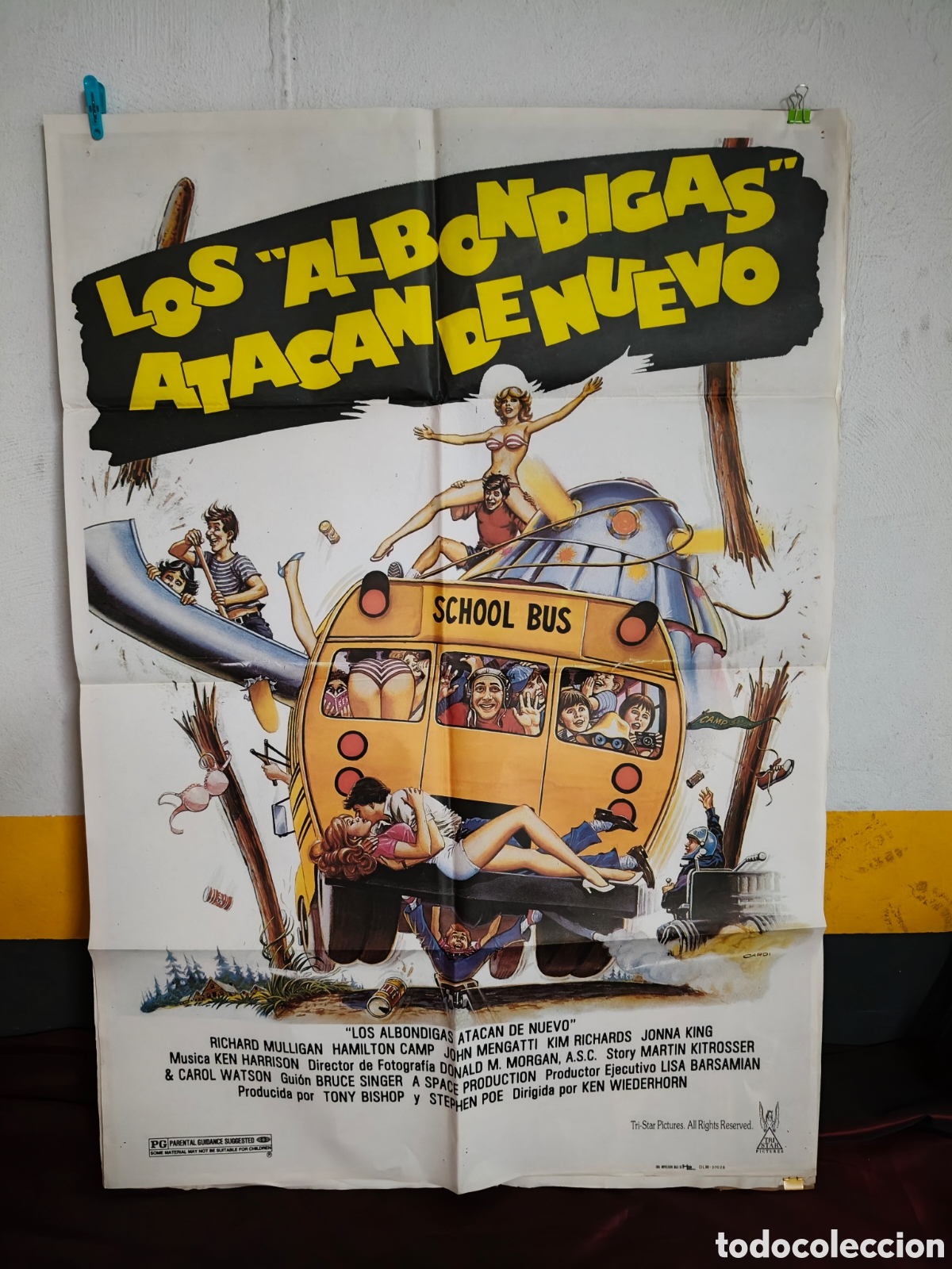 Cin&eacute;ma: POSTER DE CINE LOS ALBONDIGAS ATACAN DE NUEVO MAS 5 FOTOCROMOS