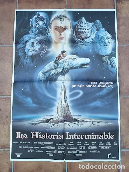 Kino: VKD 2788 LA HISTORIA INTERMINABLE FANTASIA CASARO POSTER ORIGINAL 70X100 ESTRENO