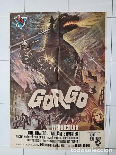 Cinema: SMP 2824 GORGO BILL TRAVERS EUGENE LORIE POSTER ORIGINAL ESTRENO 70X100