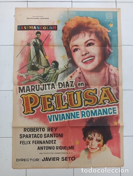Cinema: EPX 0563 PELUSA MARUJITA DIAZ CIRCO POSTER ORIGINAL 75X110 ARGENTINO