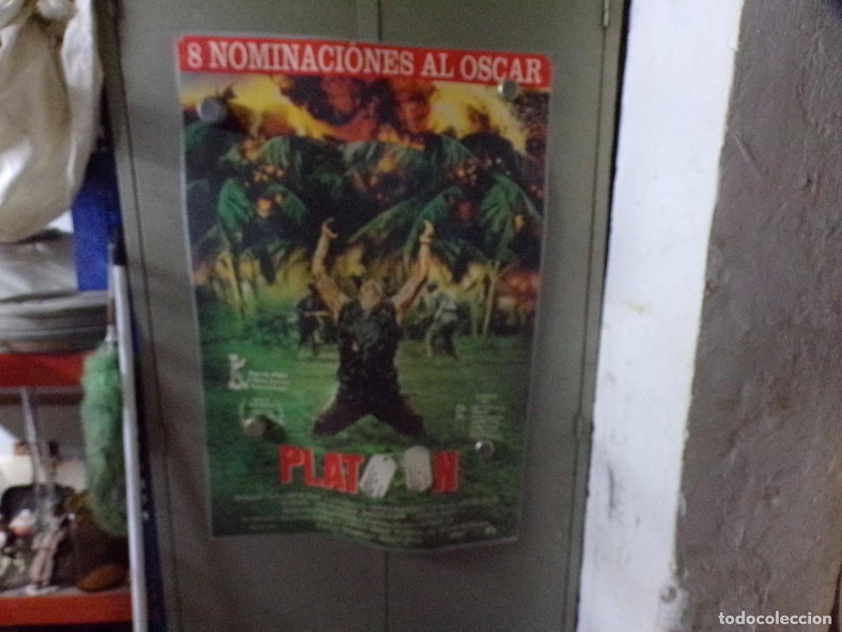 Cin&eacute;ma: poster original plastificado pelicula platoon