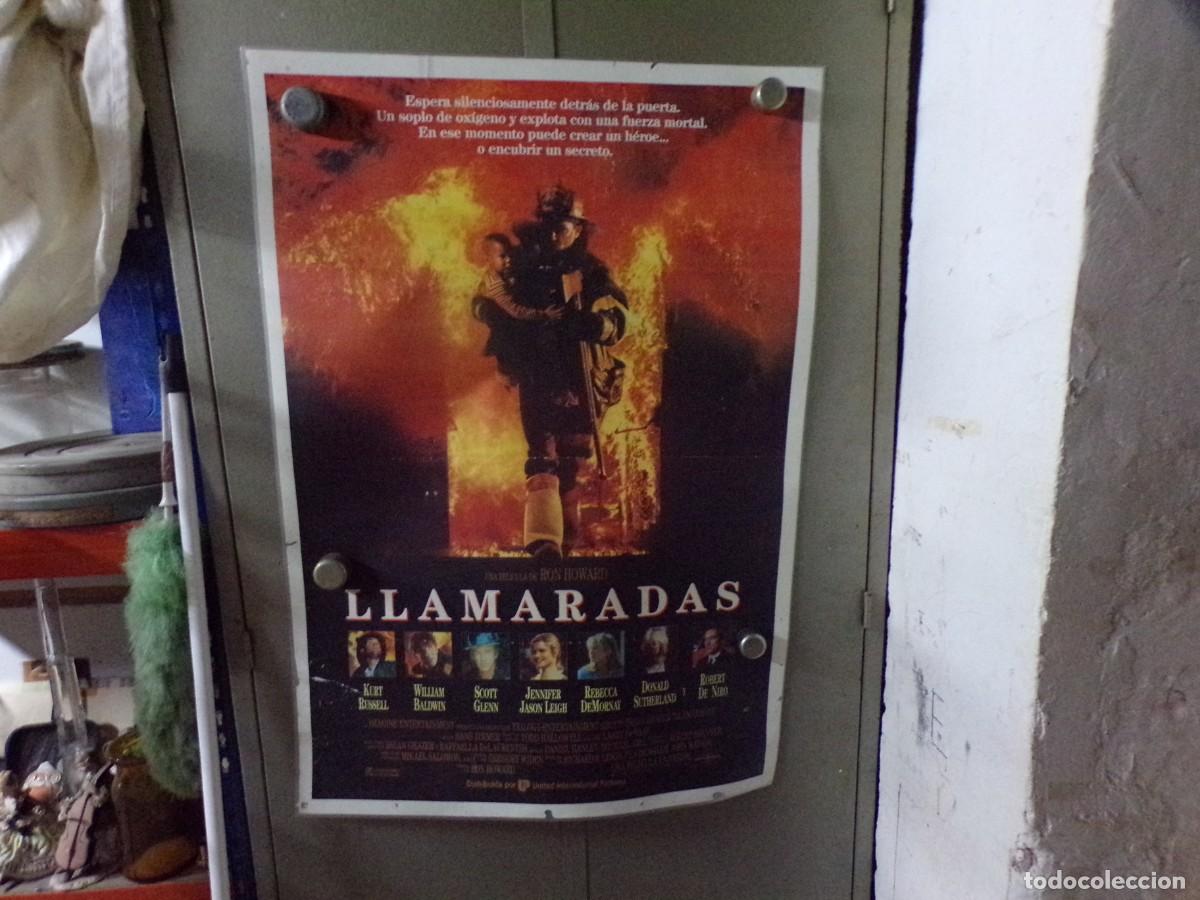 Cinema: poster original plastificado pelicula llamaradas