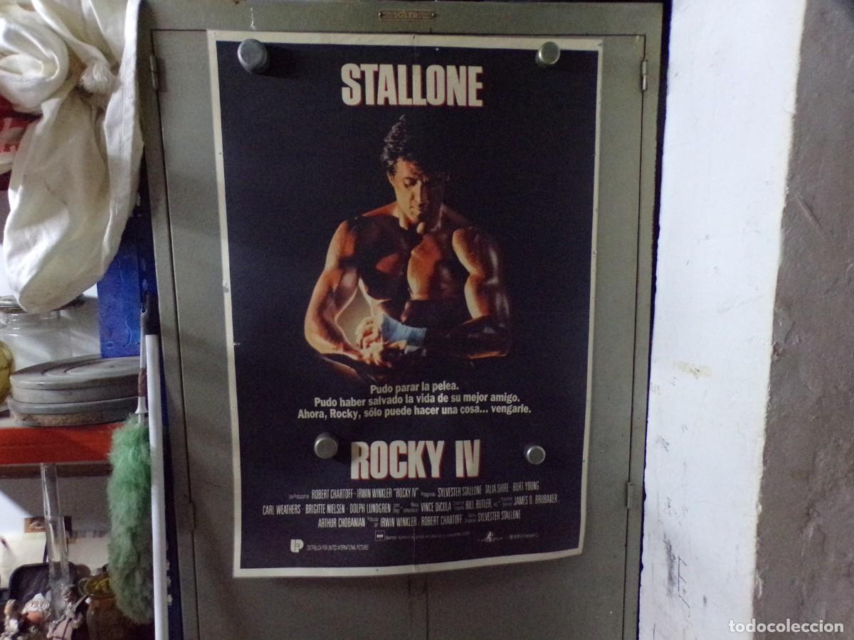 Cinema: poster original plastificado pelicula rocky 4