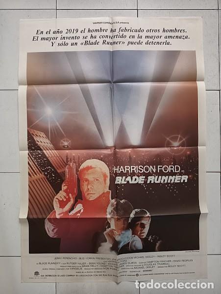 Cinema: VKD 2791 BLADE RUNNER RIDLEY SCOTT HARRISON FORD POSTER ORIGINAL 70X100 ESTRENO