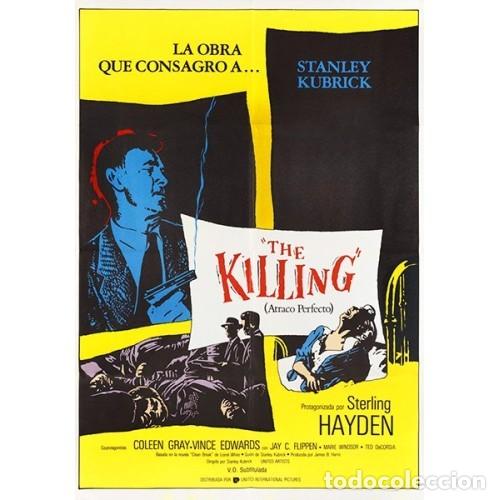 Cine: ATRACO PERFECTO (THE KILLING) P&oacute;ster 70x100 cm aprox. Stanley Kubrick Sterling Hayden