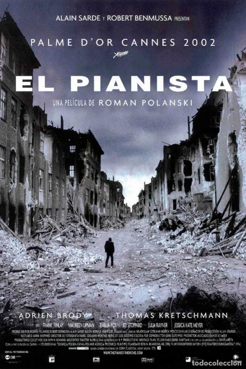 Cinema: El Pianista (P&oacute;ster) 70x100 Aprox Director: Roman Polanski
