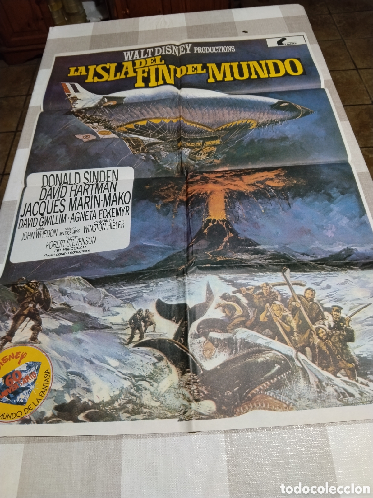 Kino: Cartel poster Cine La Isla del Fin del Mundo, Donald Sinden, David Hartman