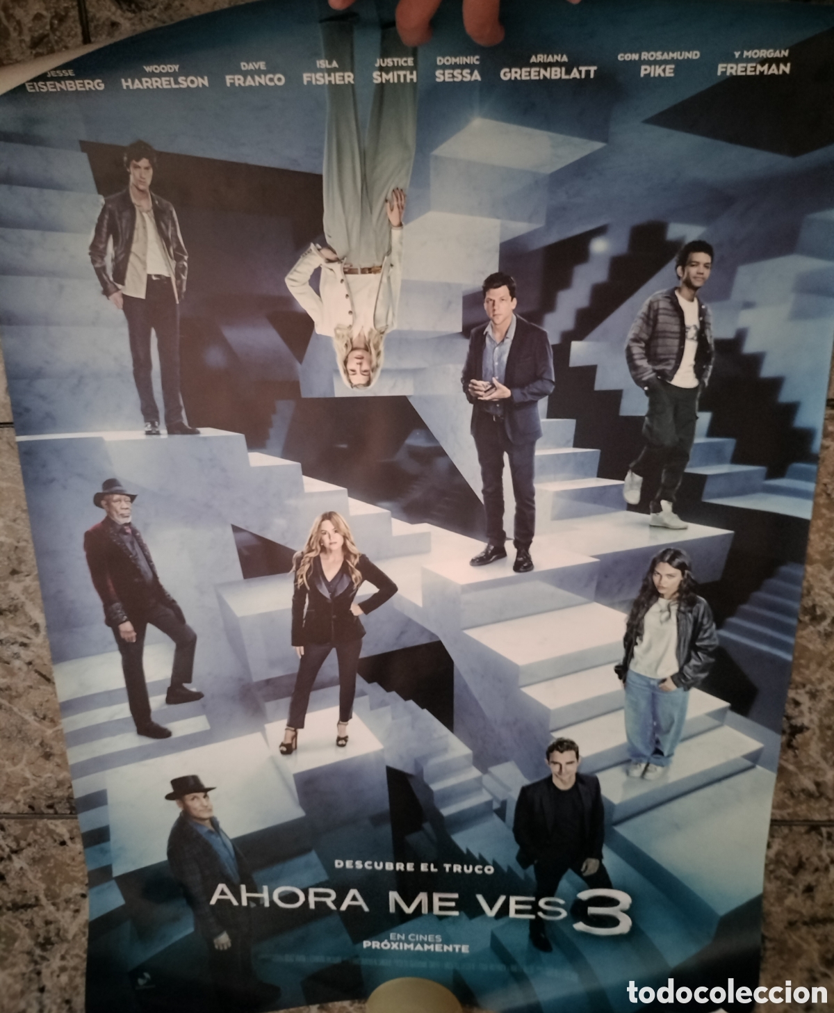 Cine: Poster Original Ahora me Ves 3 100x70