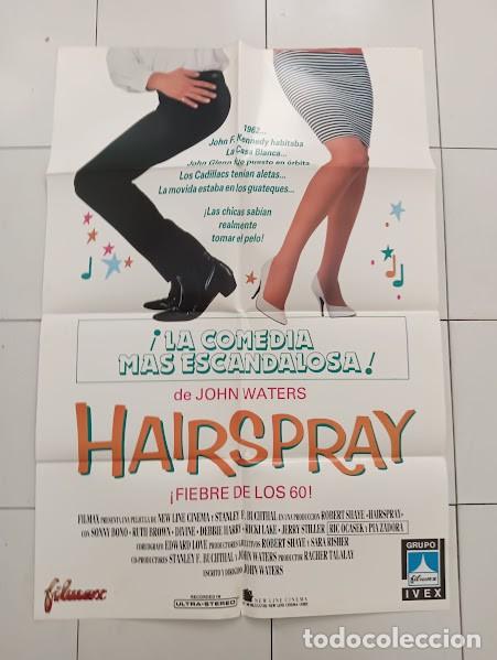 Cin&eacute;ma: VKD 2800 HAIRSPRAY JOHN WATERS DIVINE RICKI LAKE DEBBIE HARRY POSTER ORIGINAL 70X100 ESTRENO