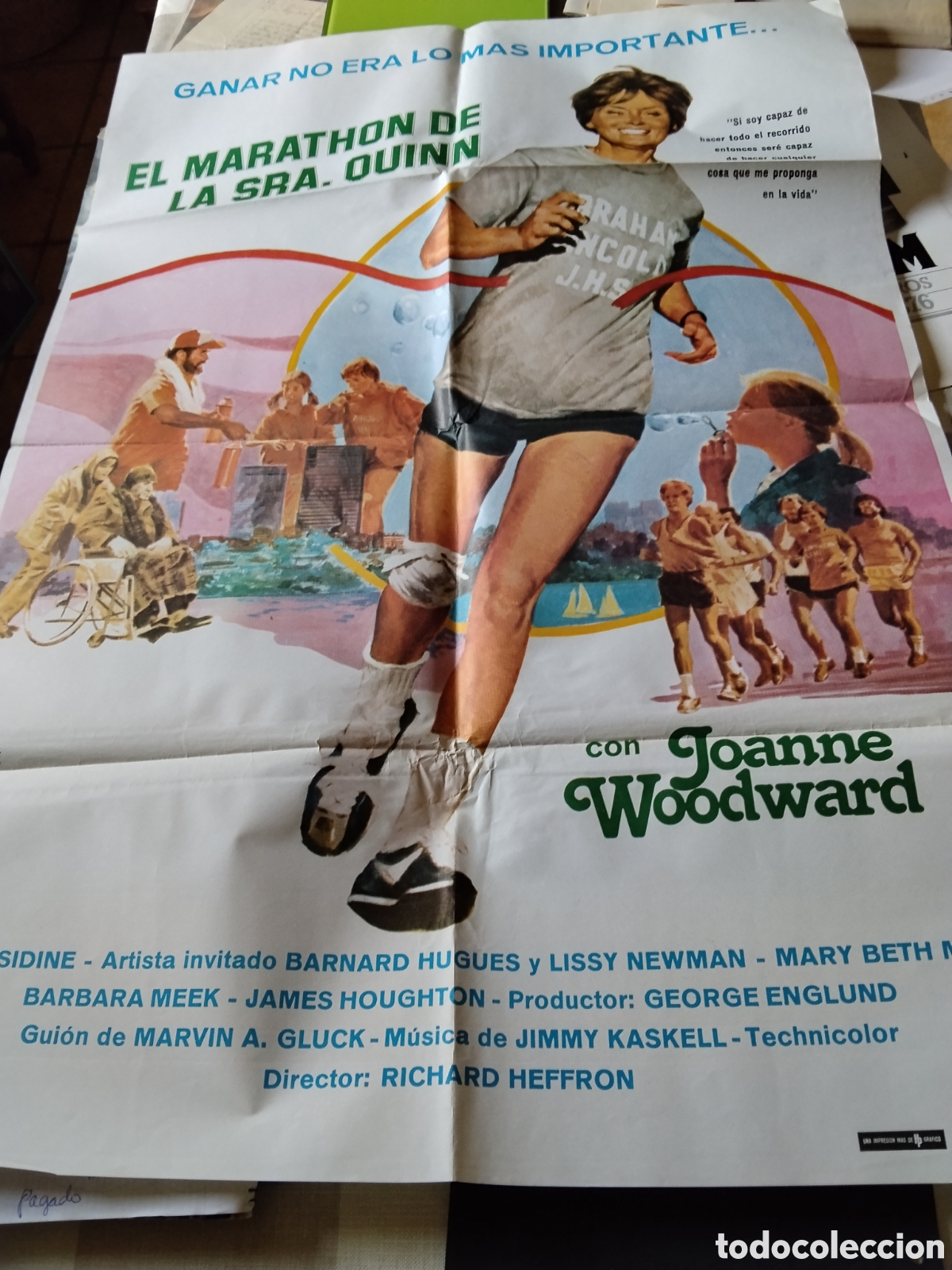 Cinema: Cartel poster Cine El Marathon de la Sra.Quinn