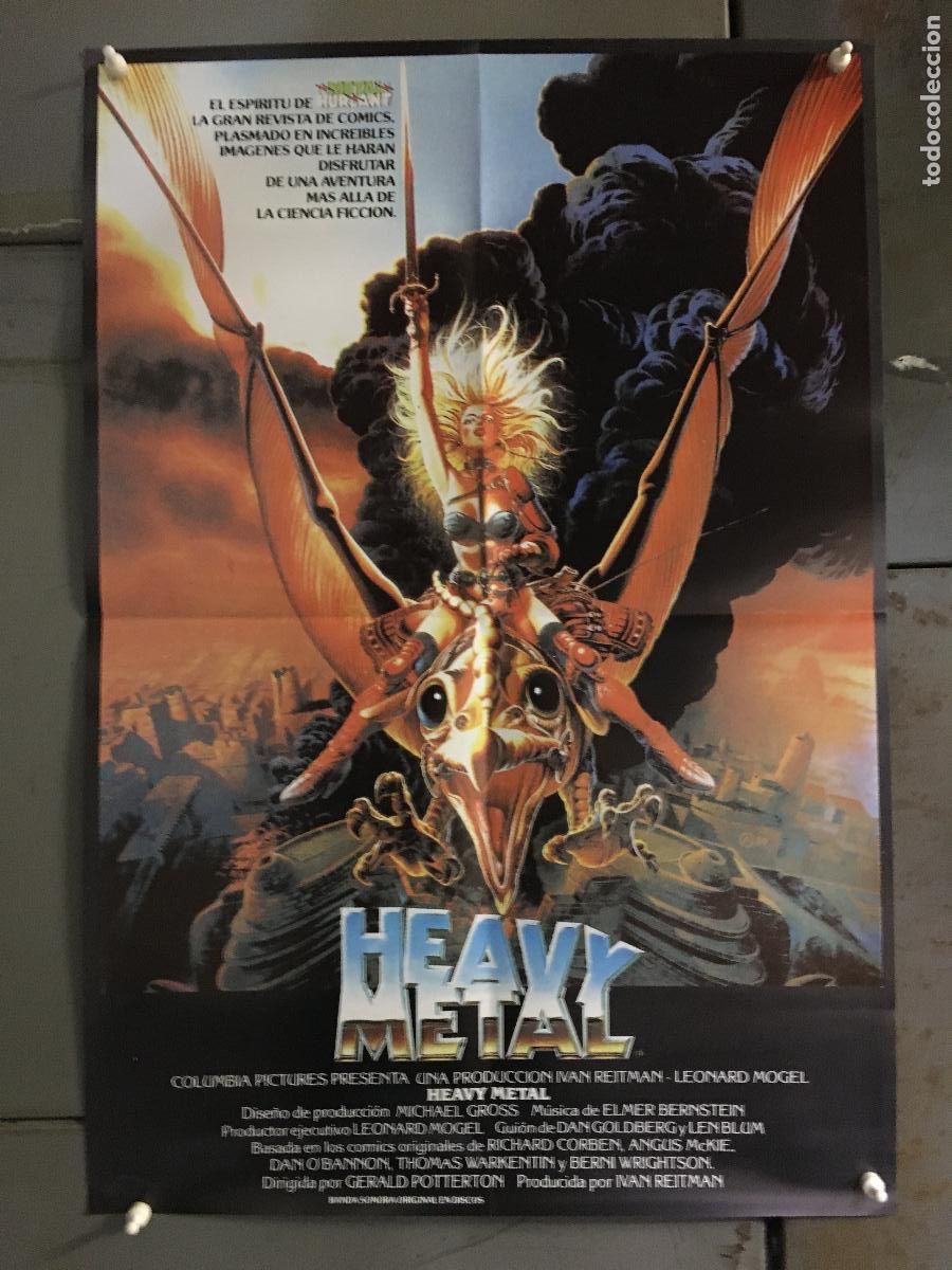 Cine: ODC D008 HEAVY METAL COMIC ANIMACION POSTER 50X70 h3