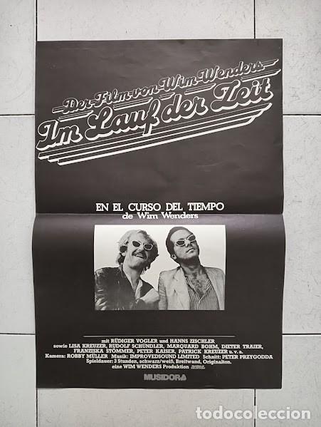 Cine: SMP 2837 EN EL CURSO DEL TIEMPO WIM WENDERS POSTER ORIGINAL ESTRENO 35X50