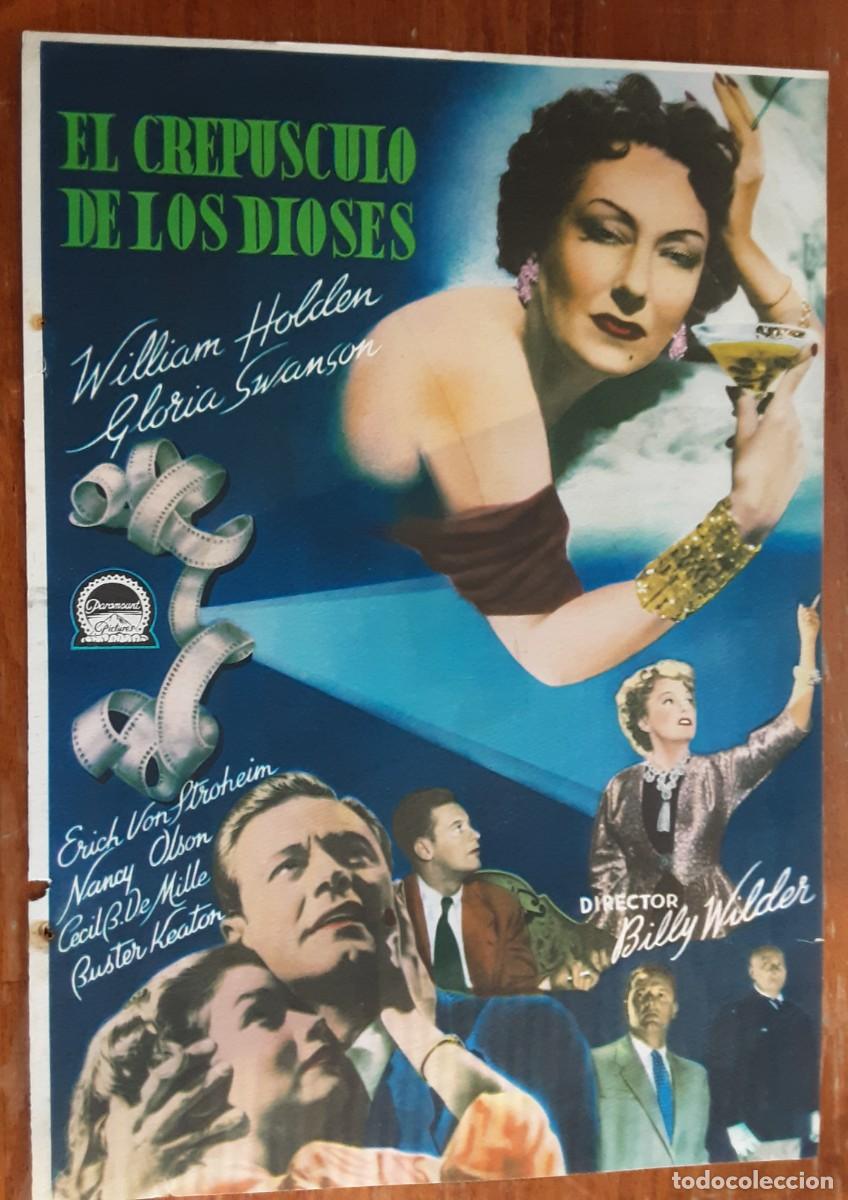 Cin&eacute;ma: EL CREP&Uacute;SCULO DE LOS DIOSES, WILLIAM HOLDEN,GLORIA SWANSON.