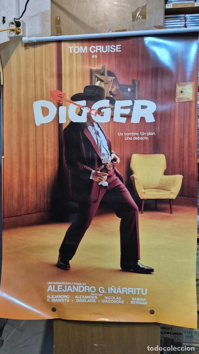 Cinema: Digger. P&oacute;ster original (70x100 aprox.)