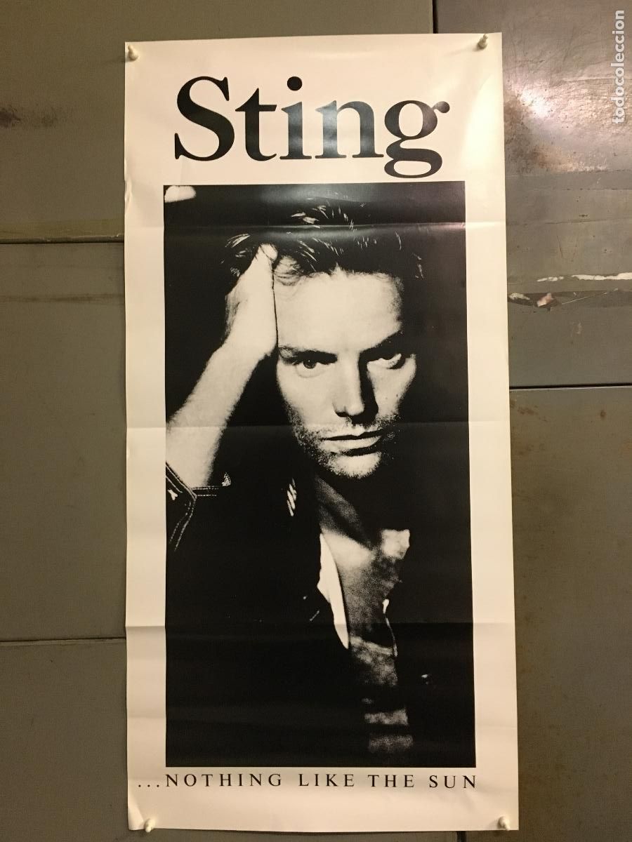 Cine: ODC D019 STING NOTHING LIKE THE SUN POSTER 50X100 h3