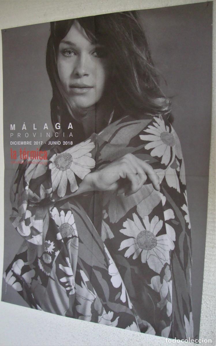 Cine: MARISOL. Cartel de la Exposici&oacute;n en La T&eacute;rmica de M&aacute;laga, 2018.