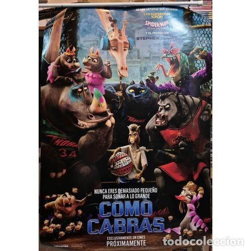 Cin&eacute;ma: Como cabras. P&oacute;ster Original (70x100 aprox)