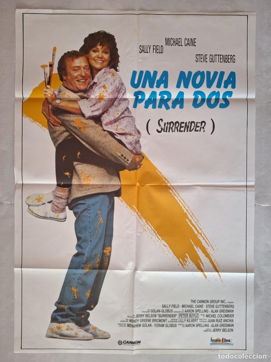 Cine: ANTIGUO CARTEL CINE UNA NOVIA PARA DOS A&Ntilde;O 1987 RV P-2094