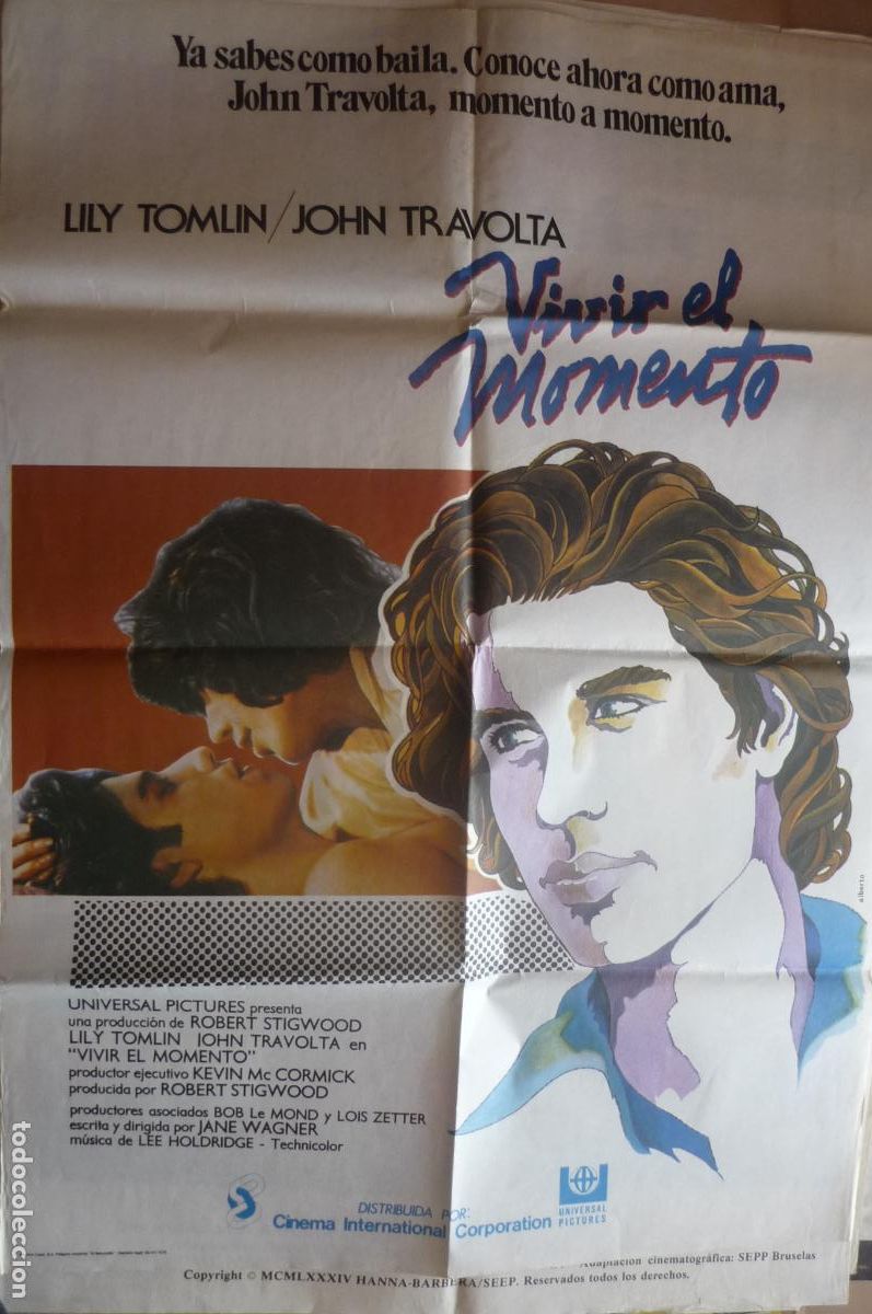Cinema: cartel cine 1 x 7o vivir al momento john travota