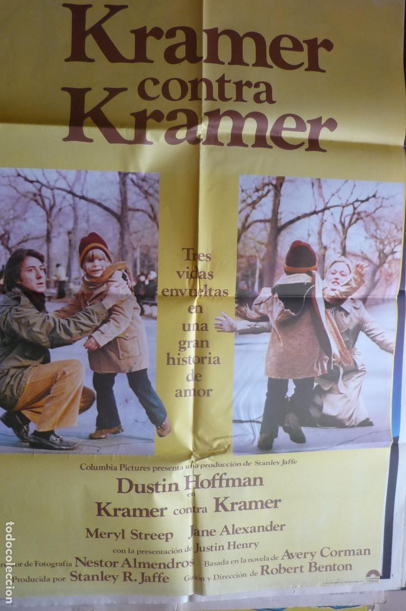 Cine: cartel cine 1 x 7o hramer contra kramer dustin hoffman