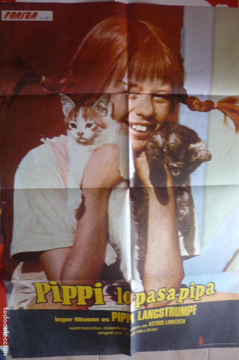Cin&eacute;ma: cartel cine 1 x 7o pippi lo pasap ipa