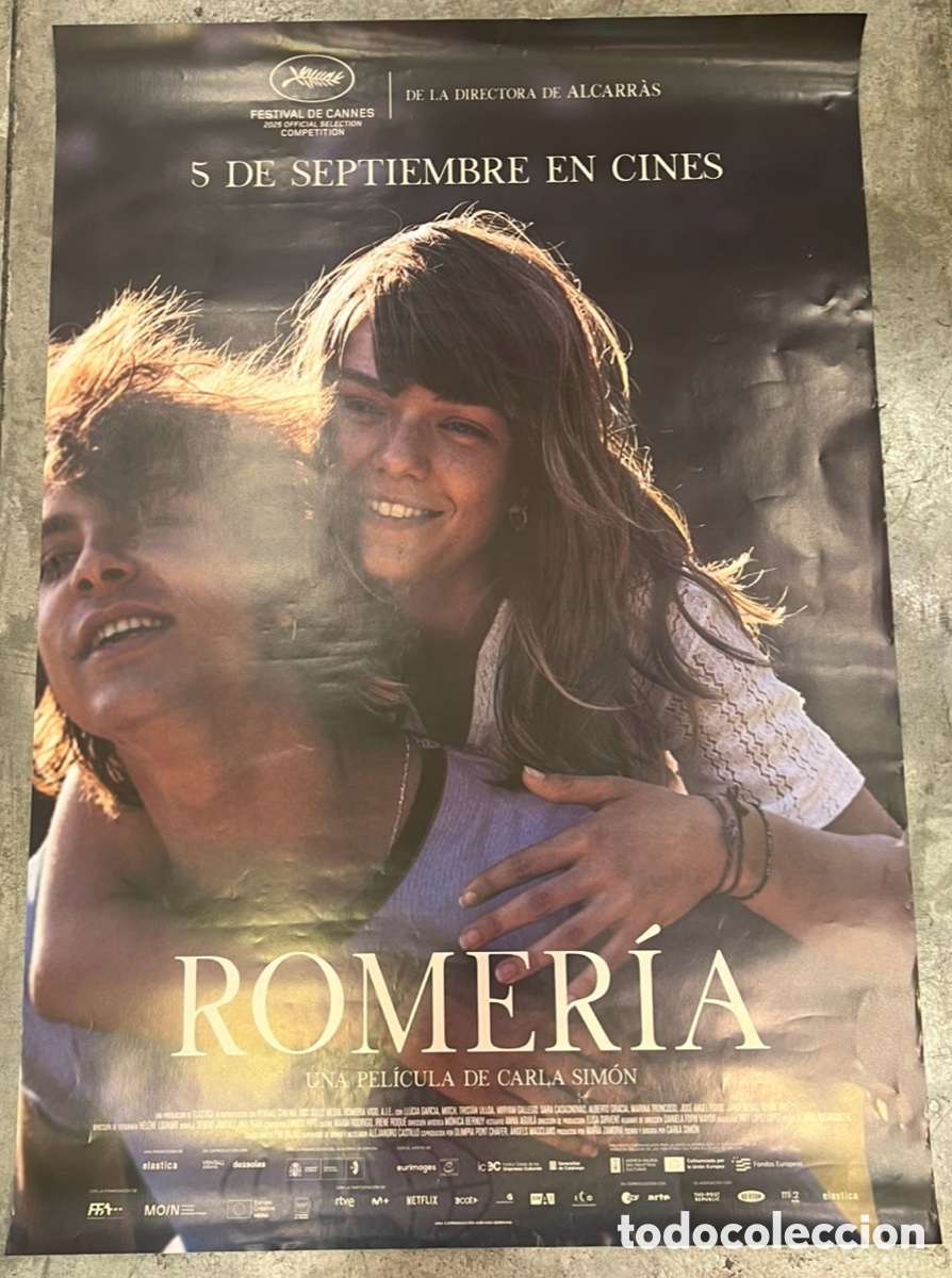 Cine: Cartel de Pel&iacute;cula. &ldquo;Romer&iacute;a&rdquo;. Carla Sim&oacute;n. 2025.