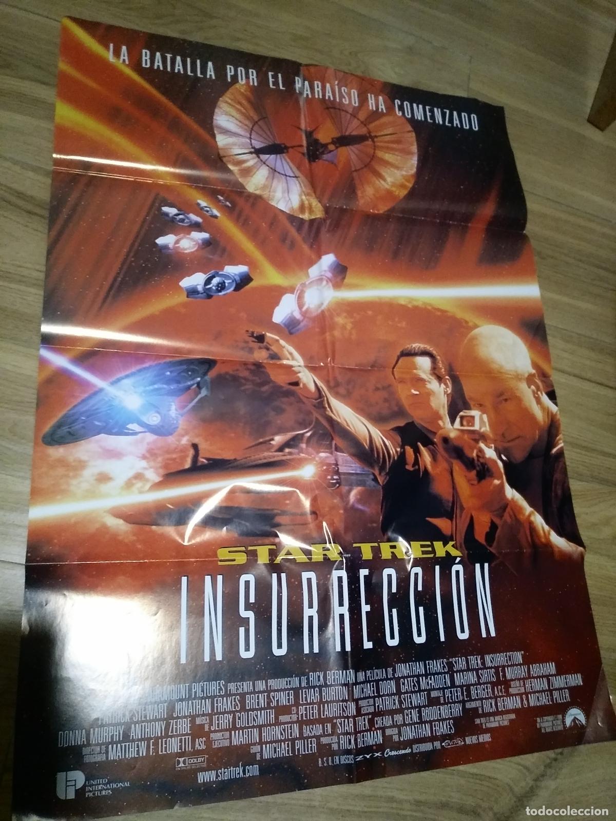 Cine: STAR TREK - INSURRECCI&Oacute;N - POSTER DE LA PELICULA.