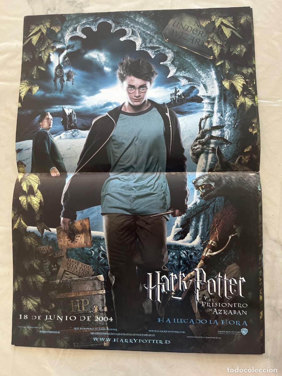 Cine: P&oacute;ster d la pel&iacute;cula el Prisionero de Azkaban. A&ntilde;o 2004