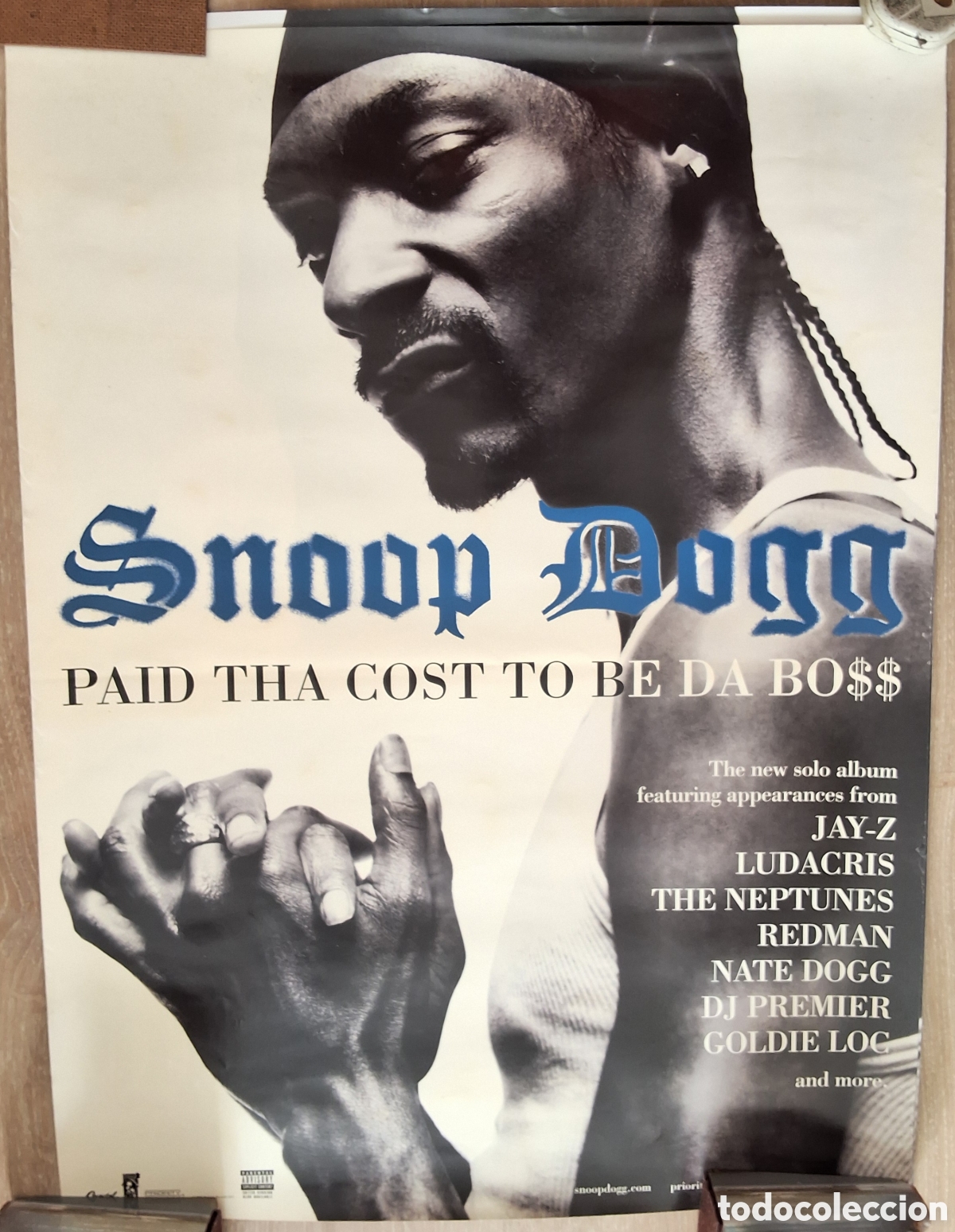 Cine: Snoop dogg poster musical a&ntilde;o 2002 paid tha cost to be da bo$$ medidas (61&times;46)