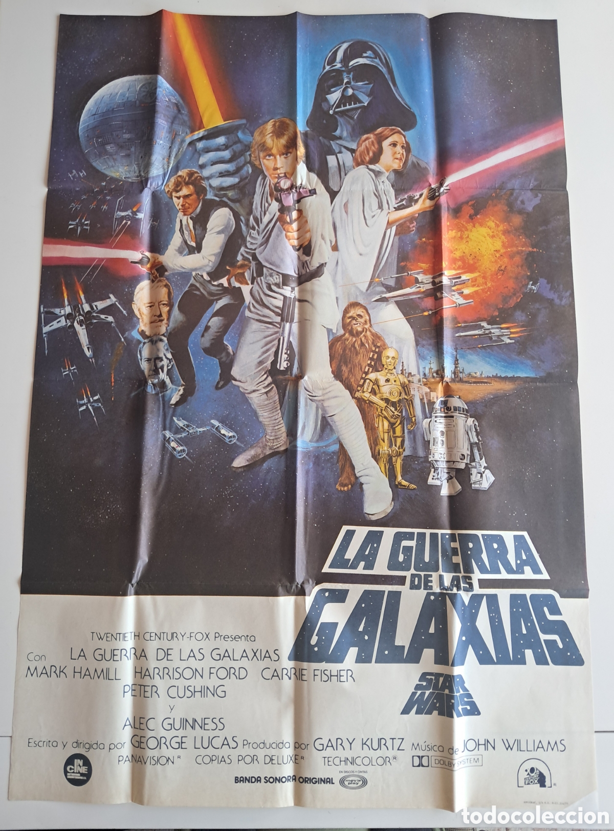 Cine: Cartel original de &rdquo;La guerra de las galaxias&rdquo; 1978